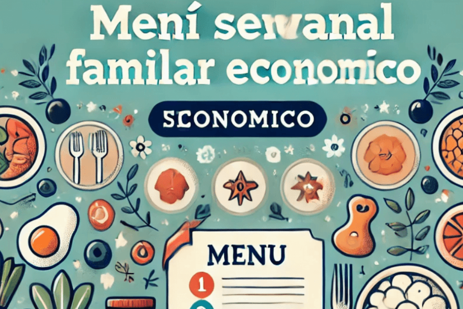 menu semanal familiar economico