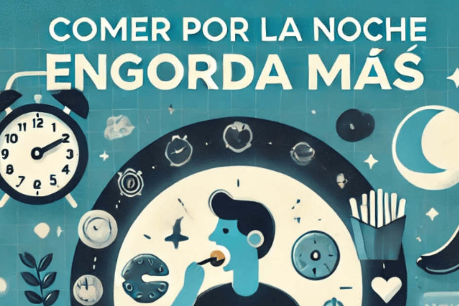 Comer por la noche engorda más