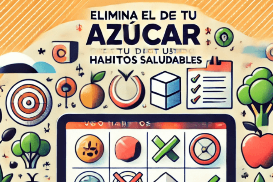 Elimina el azúcar de tu dieta usando hábitos saludables