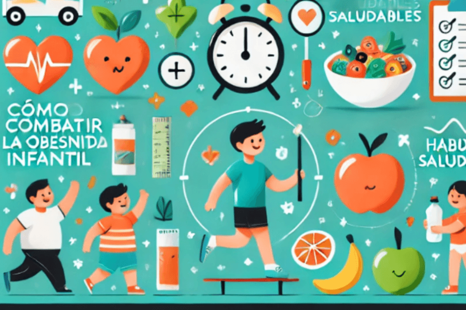 cómo combatir la obesidad infantil con hábitos saludables