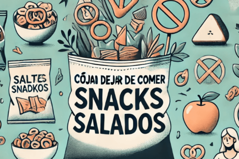 cómo dejar de comer snacks salados