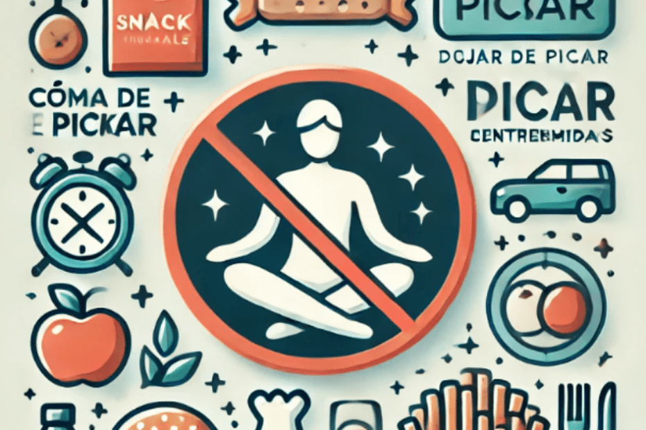 cómo dejar de picar entre comidas y evitar la ansiedad