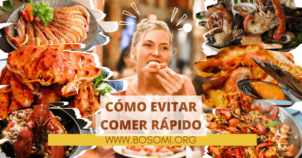 cómo evitar comer rápido con hábitos saludables