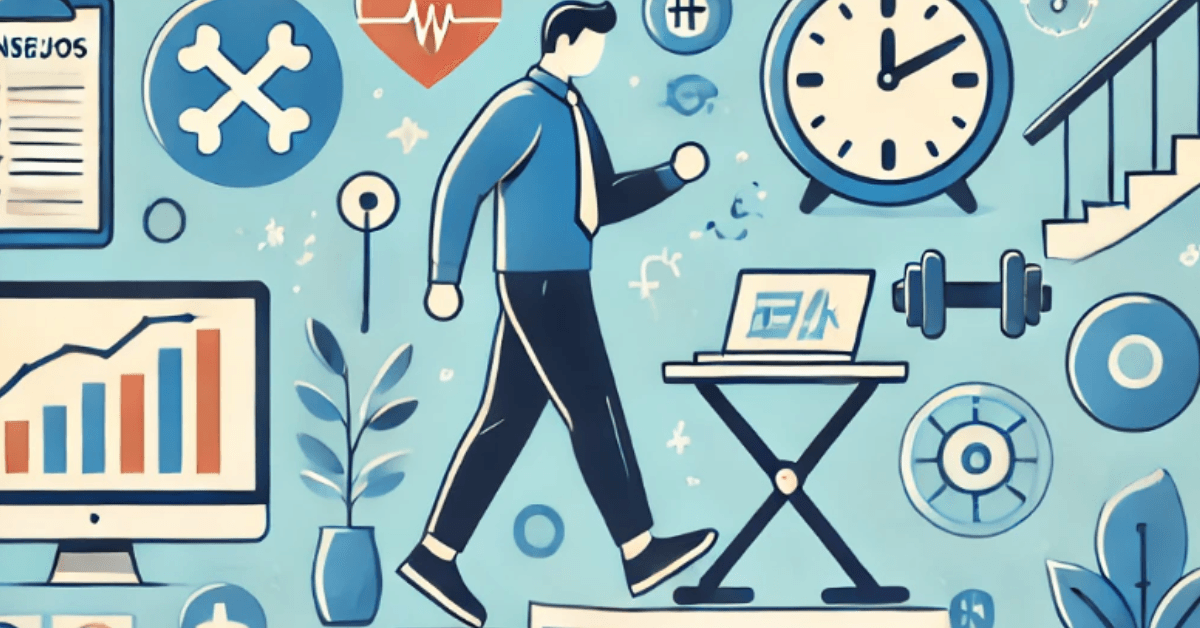 Consejos para evitar el sedentarismo en el trabajo