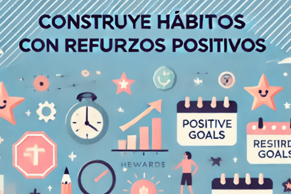 construye hábitos con refuerzos positivos
