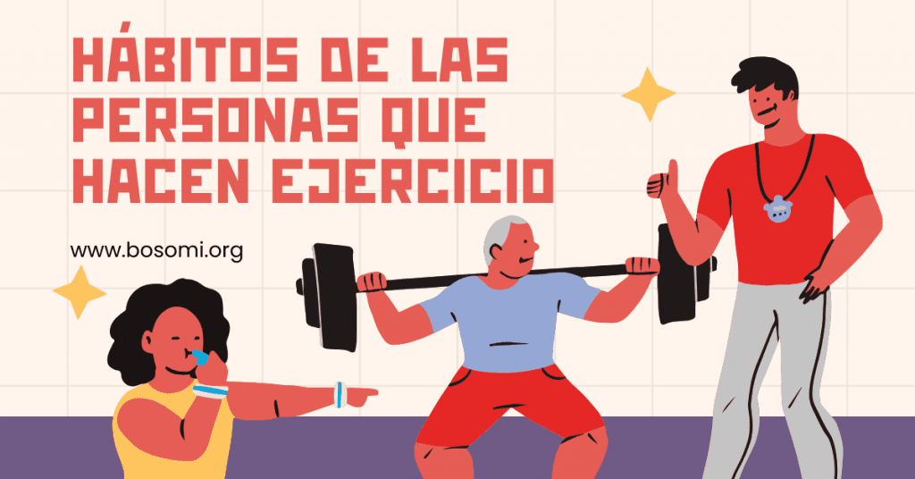 hábitos de las personas que hacen ejercicio y no perderlos nunca