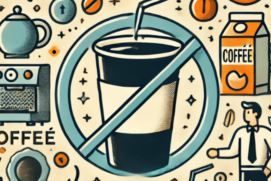 reduce el consumo de café