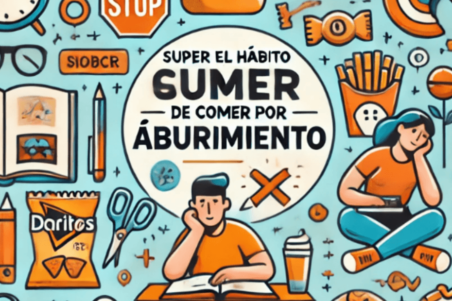 supera el hábito de comer por aburrimiento
