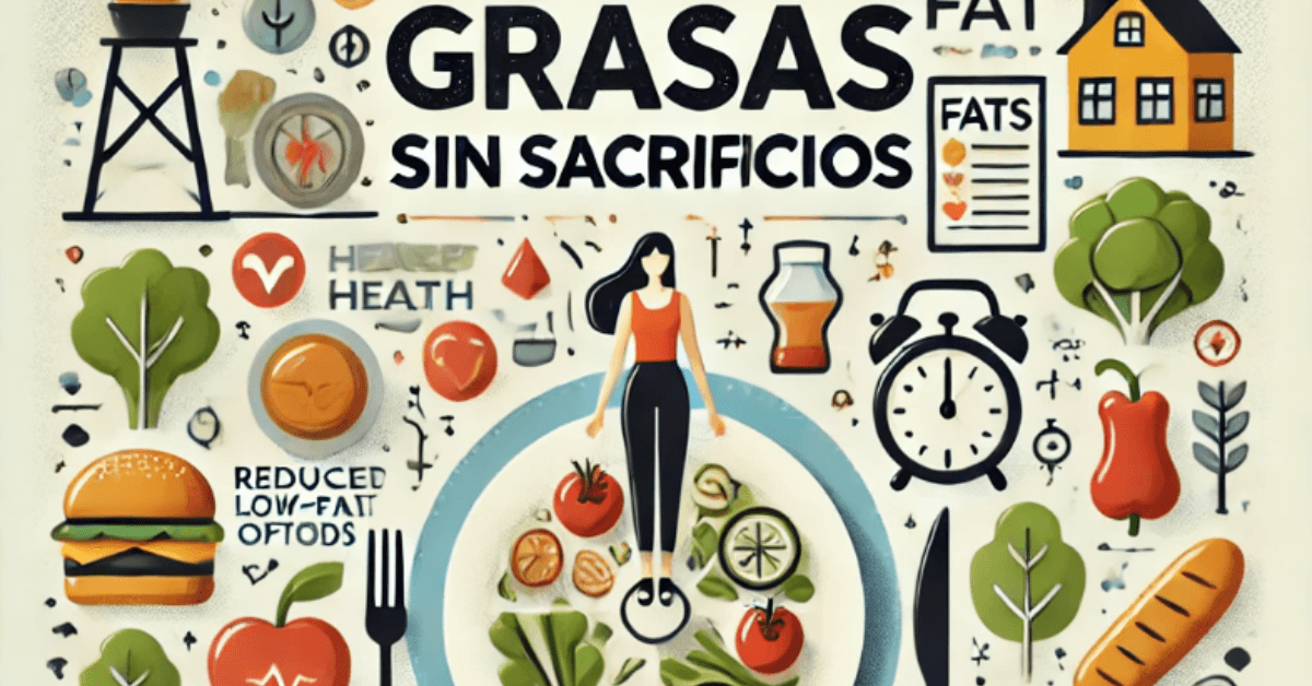 Reducir grasas sin sacrificios