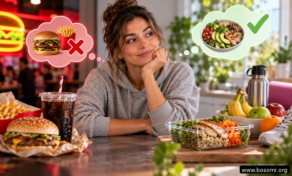 cómo evitar la comida rápida