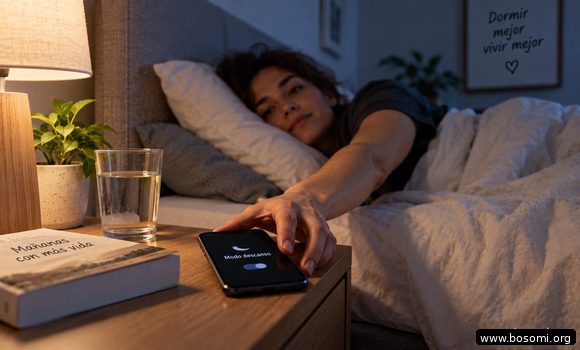 cómo dejar el móvil antes de dormir