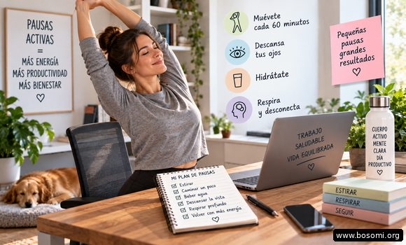 pausas activas en el teletrabajo
